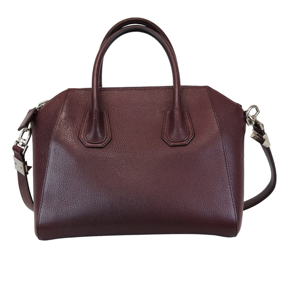 Givenchy antigona best sale mini burgundy