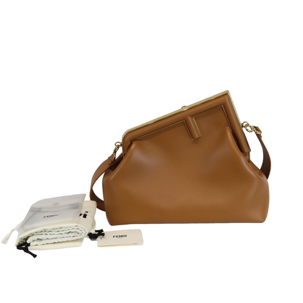 Fendi leather sales crossbody bag