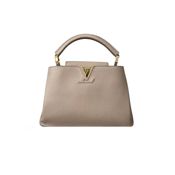 Louis Vuitton Capucines Bag BB Yellow in Taurillon Leather with Gold-tone -  US