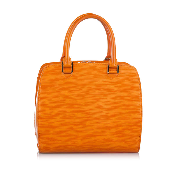 Louis Vuitton // Pont Neuf Epi Leather PM Handbag // Orange // Pre