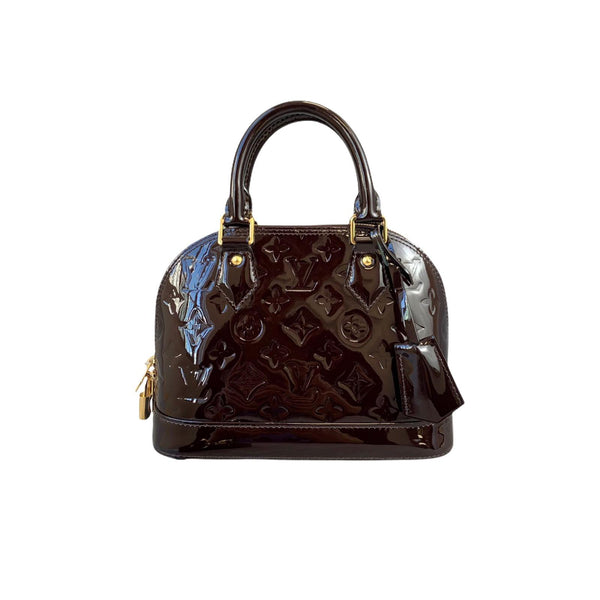 LOUIS VUITTON Vernis Alma BB Amarante 1126732