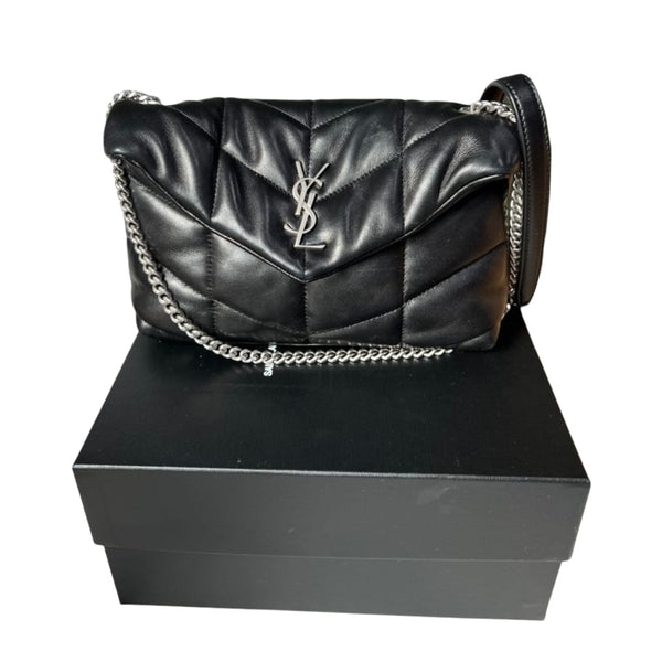 Buy Saint Laurent Loulou Mini Bag Puffer Bag 'Nero' - 620333 1EL00 1000