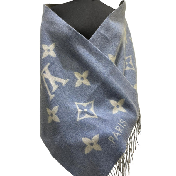 Louis Vuitton Reykjavik Scarf 2018-19FW, Purple, * Inventory Confirmation Required