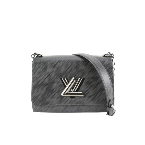 LOUIS VUITTON Twist MM Grey Epi