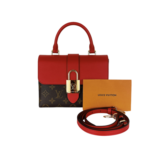 Louis Vuitton Locky Bb in Red