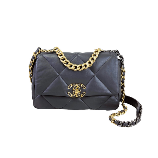 Chanel 19 flap online bag lambskin