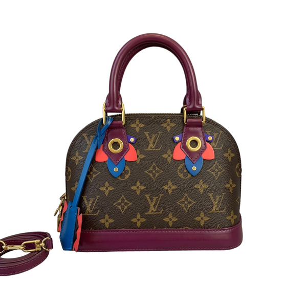 Louis Vuitton Alma Bb Totem Monogram Satchel Bag