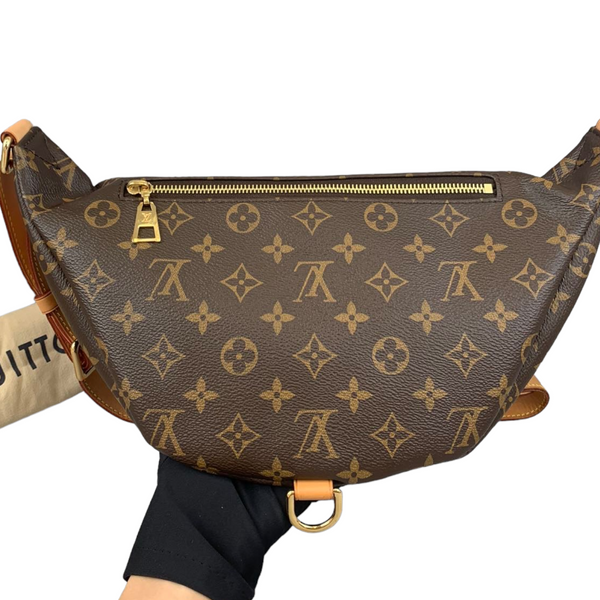 Louis Vuitton Bumbag Monogram Empreinte Noir in Grained Leather