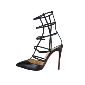 Kadreyana Cage 100 Heels Black Size 37.5