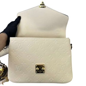 Pochette Metis Empreinte White GHW