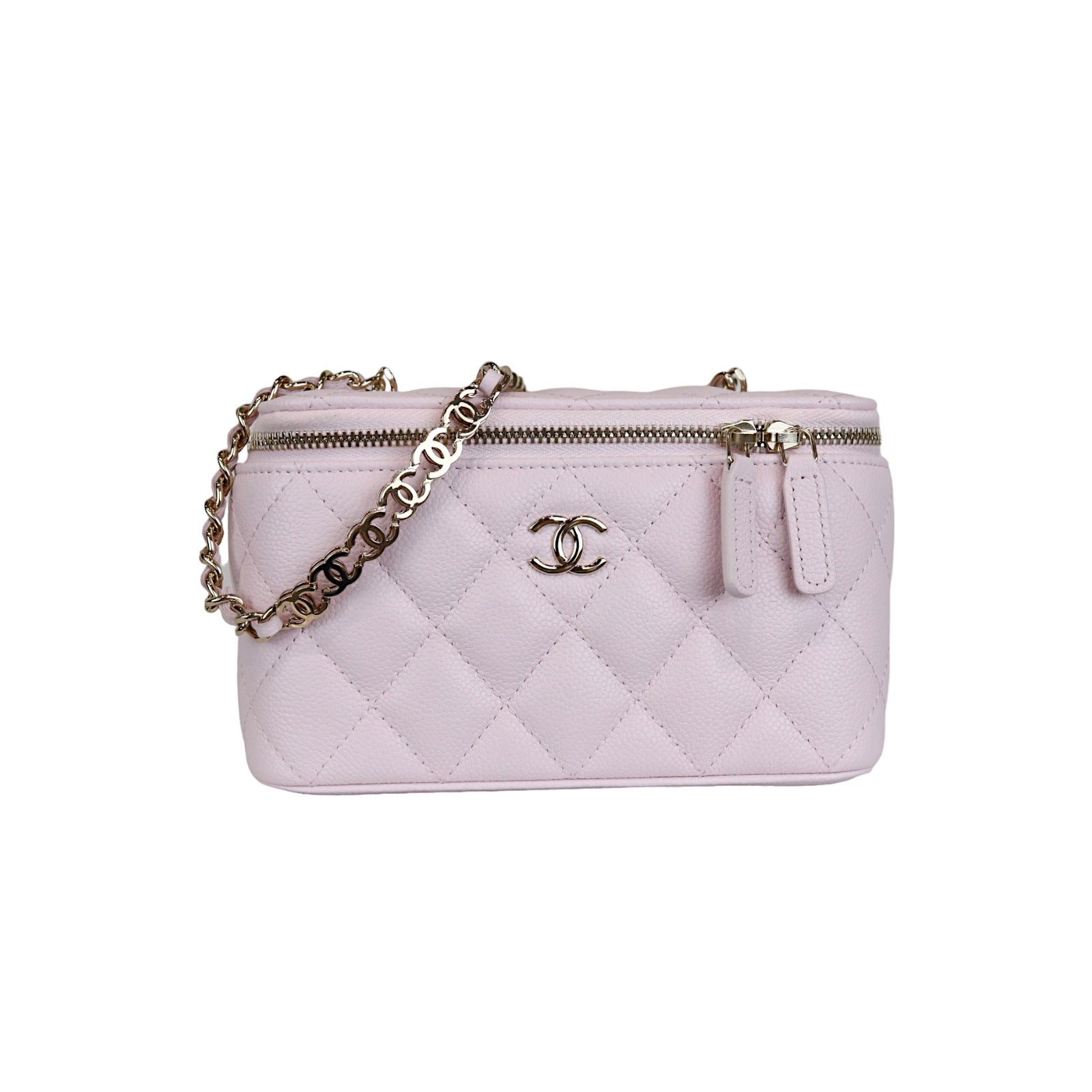Chanel Mini Vanity Bag with Chain Reference Guide  Spotted Fashion