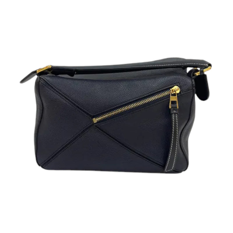 Puzzle Small Crossbody Calfskin Midnight Blue GHW