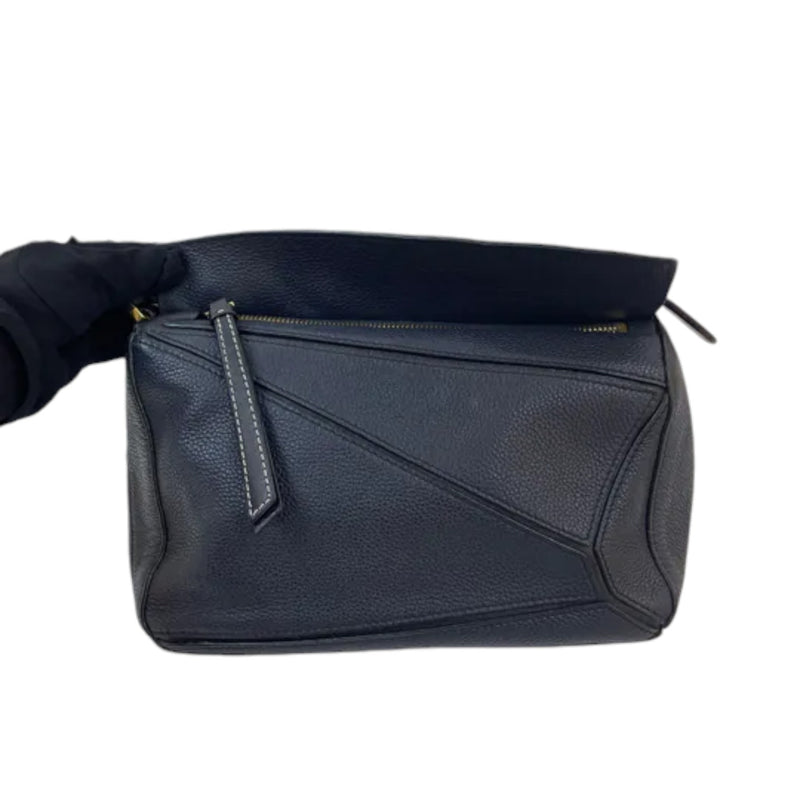 Puzzle Small Crossbody Calfskin Midnight Blue GHW