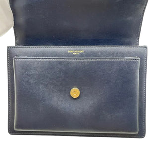 Sunset Medium Calfskin Monogram Navy GHW