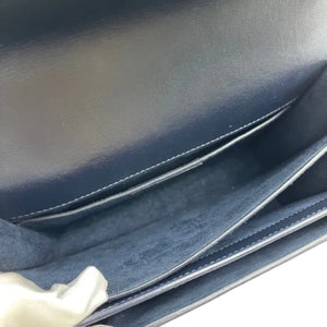 Sunset Medium Calfskin Monogram Navy GHW