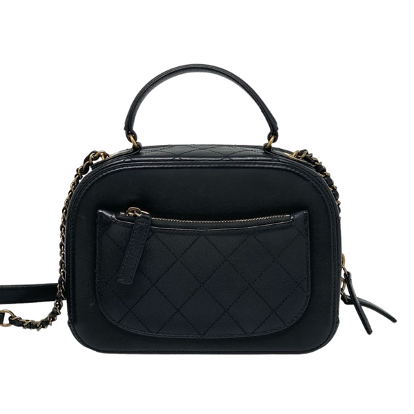 Small Coco Curve Vanity Bag Black GHW | Bag Religion