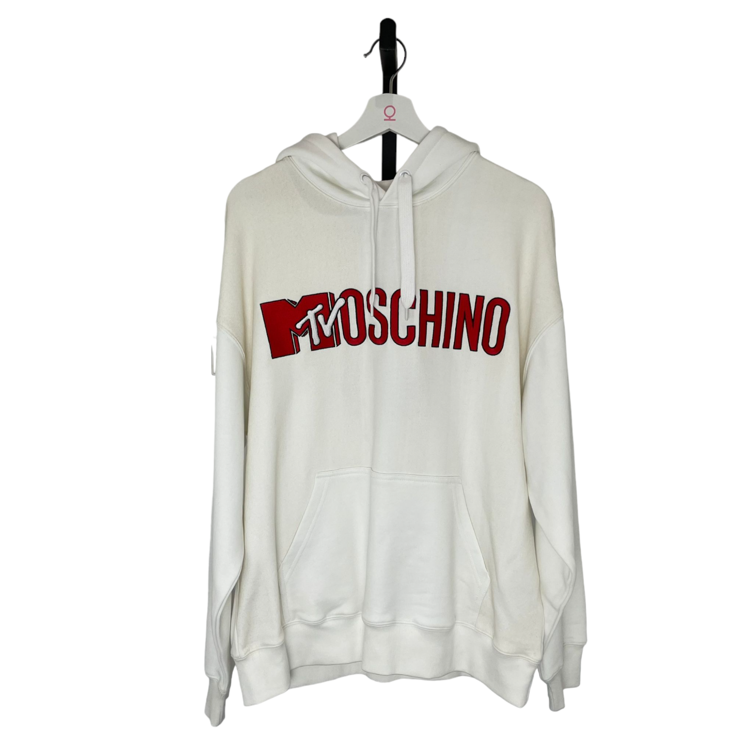 H&m moschino hooded dress hotsell