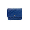 Mini GG Marmont Matelasse Velvet Blue