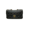 Medium Classic Flap Caviar Black GHW