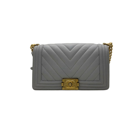 Mini Flap Bag Chevron Caviar Black