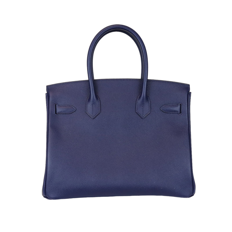 Hermes Birkin 30cm blue nuit ghw