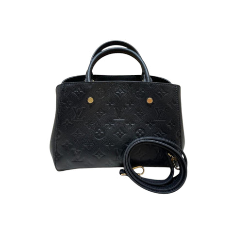 Peekaboo Iconic Satchel Mini Nappa Colorblock Black SHW