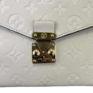 Pochette Metis Empreinte White GHW