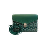 19 Round Clutch With Chain Mini Lambskin Black MHW