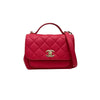 Lady Dior Medium Lambskin Red GHW