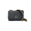 Mini GG Marmont Matelasse Velvet Blue