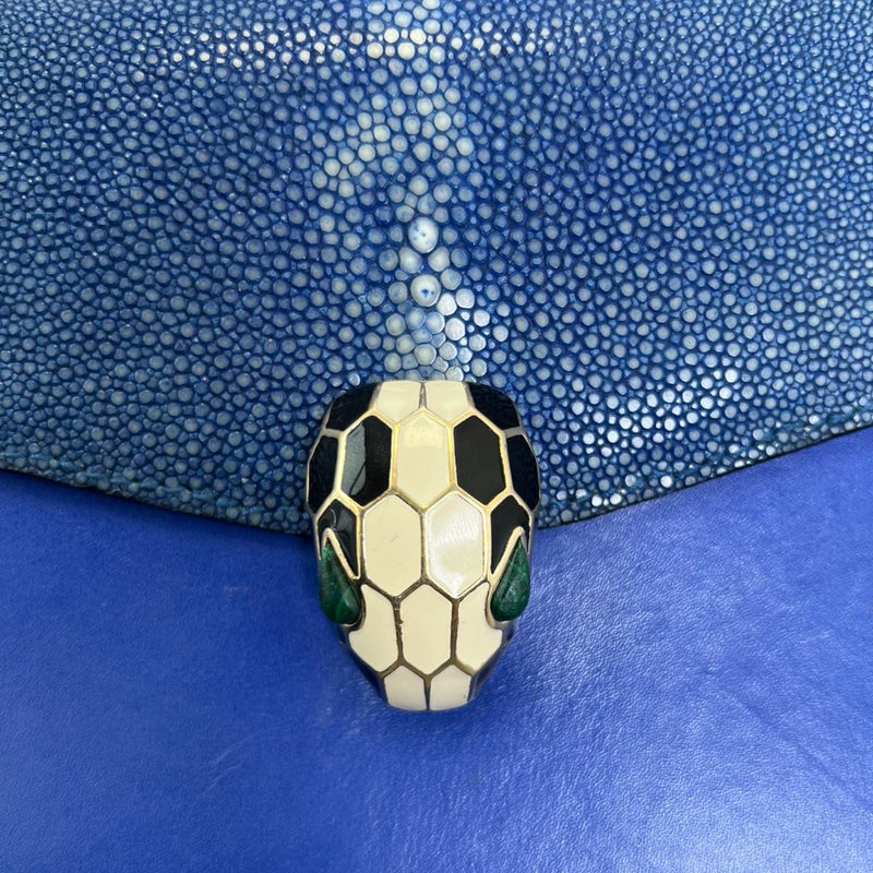 Serpenti Forever Front Flap Leather GHW