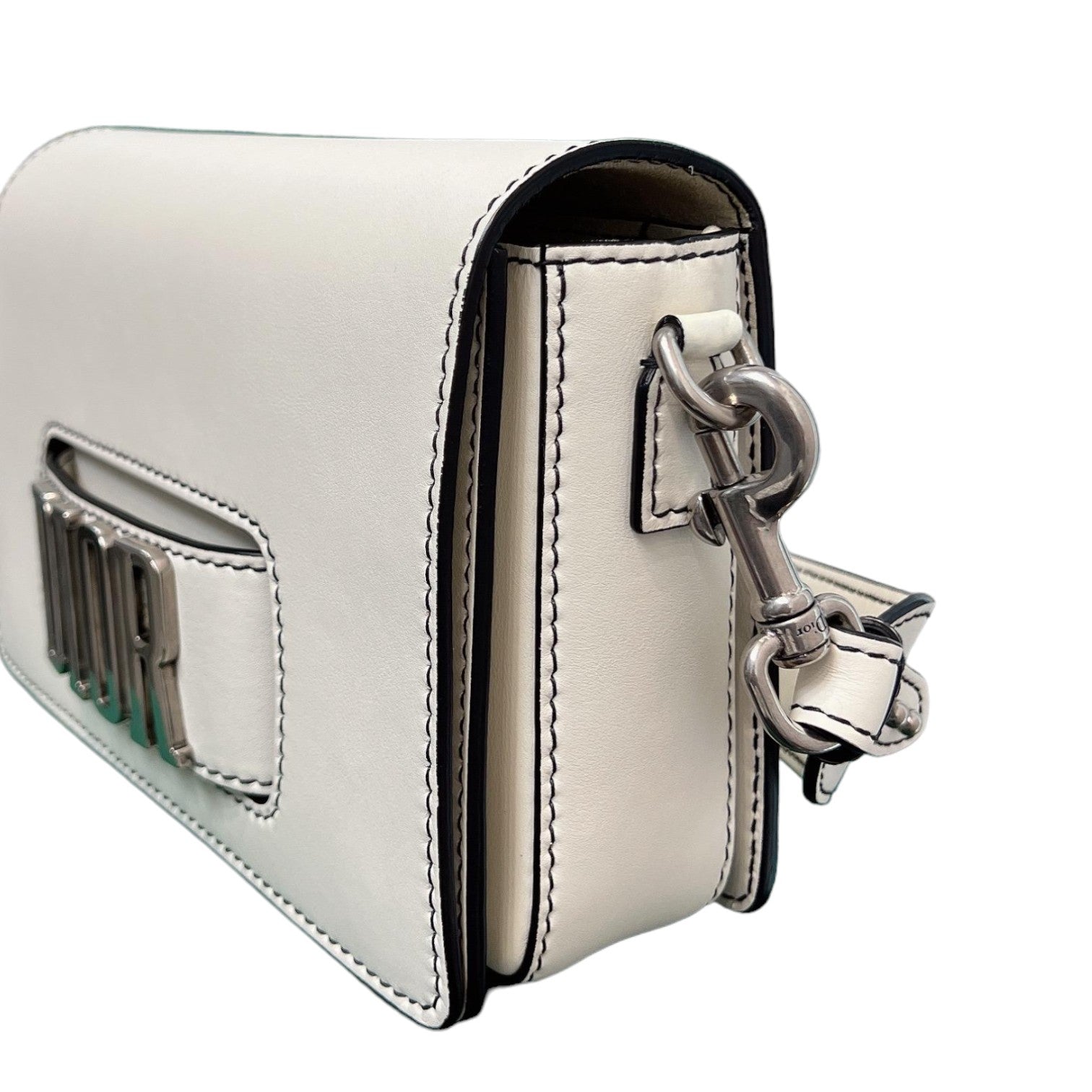 Christian Dior Evolution Flap Smooth Calfskin Off White RHW – Bag Religion