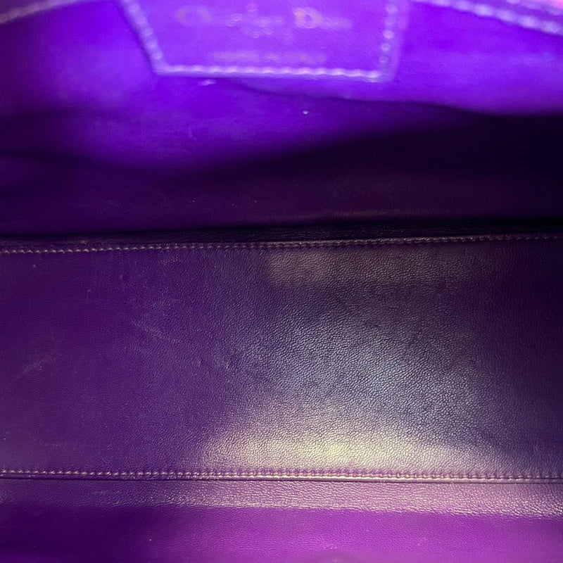 Lady Dior Lambskin Cannage Purple GHW