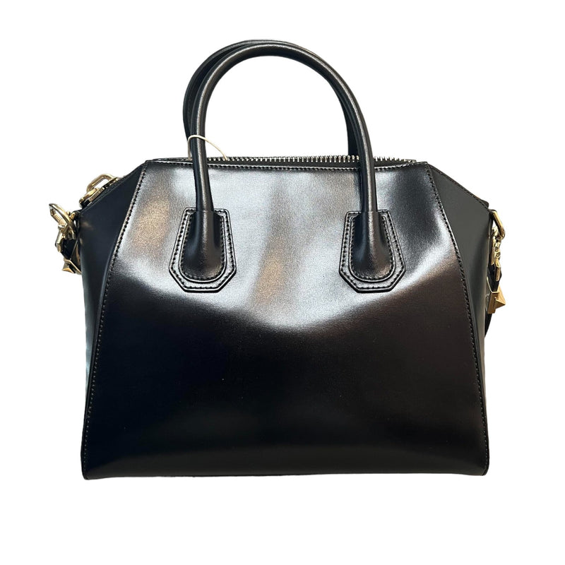 Antigona Medium Shiny Calfskin Black GHW