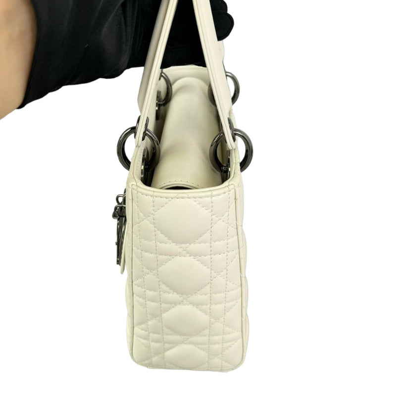 ABCDior Lady Dior Small Lambskin |White Lady Dior SHW Bag|Bag Religion