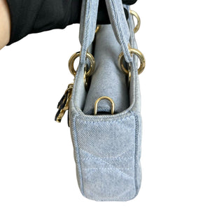 Lady D-Joy Denim Macrocannage Blue GHW