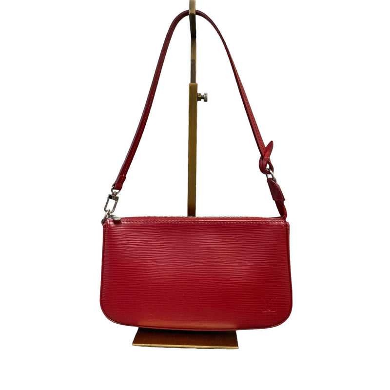 Pochette Accessoires Epi Leather Red SHW