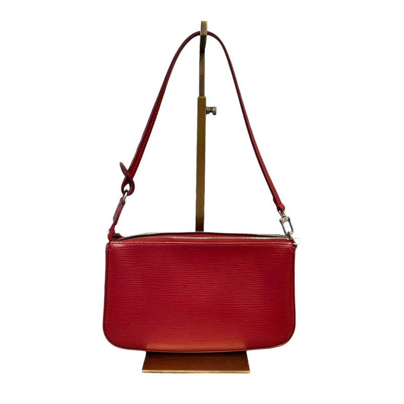 Pochette Accessoires Epi Leather Red SHW