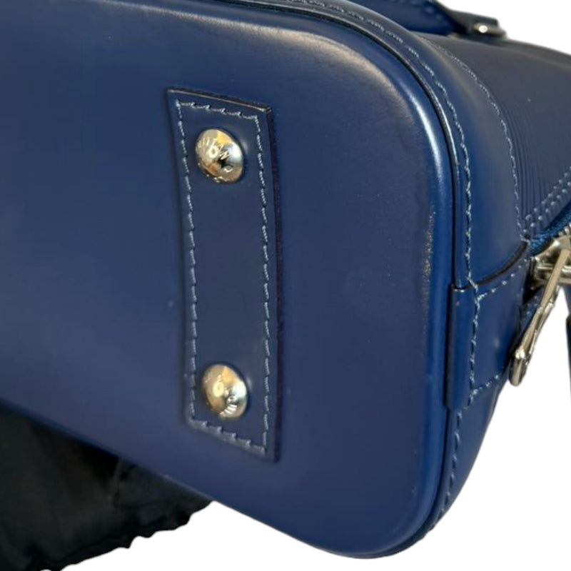 Alma BB Epi Leather Indigo SHW