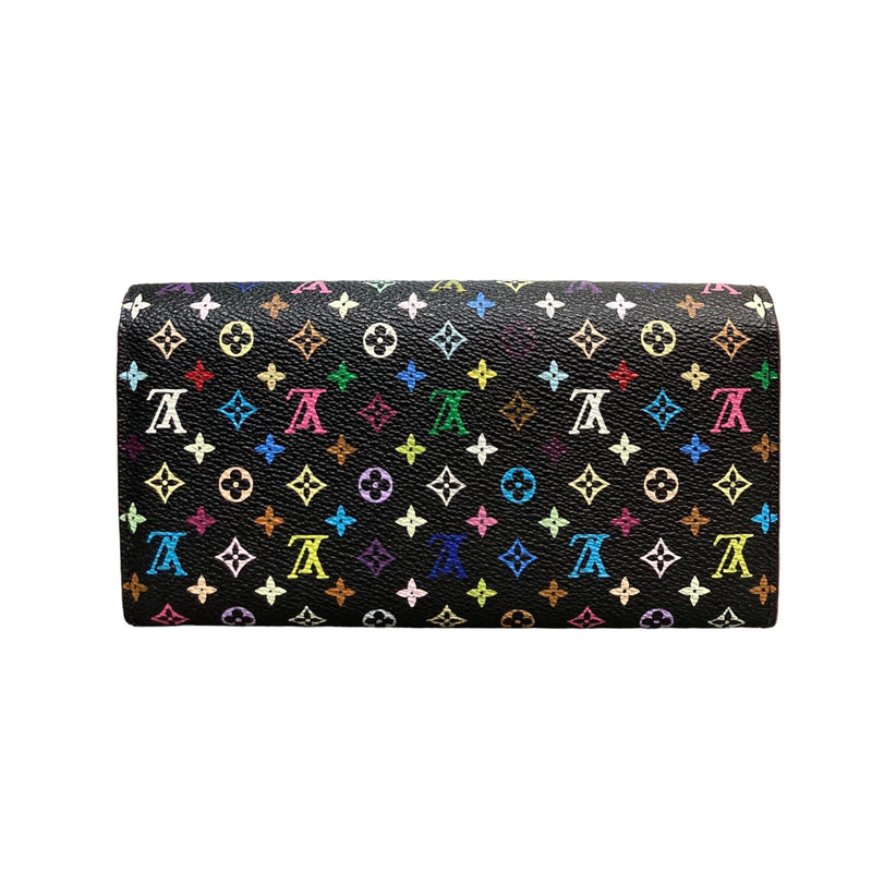 Sarah Wallet NM Monogram Black Multicolor GHW