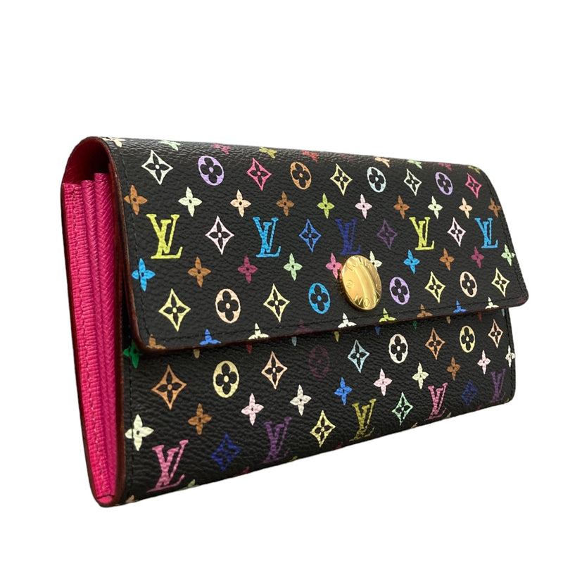 Sarah Wallet NM Monogram Black Multicolor GHW