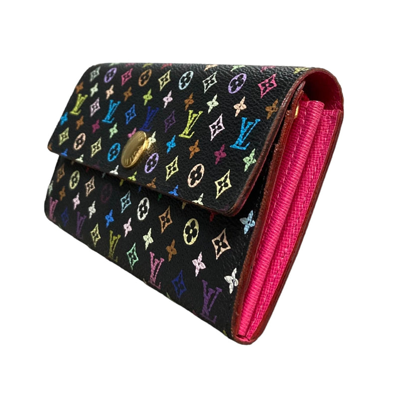 Sarah Wallet NM Monogram Black Multicolor GHW