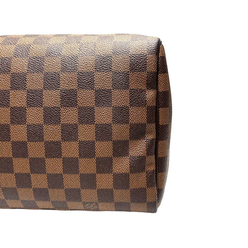 Speedy Bandouliere 30 Damier Ebene Brown GHW