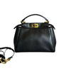 GG Marmont Shoulder Super Mini Calfskin Matelasse Black BHW