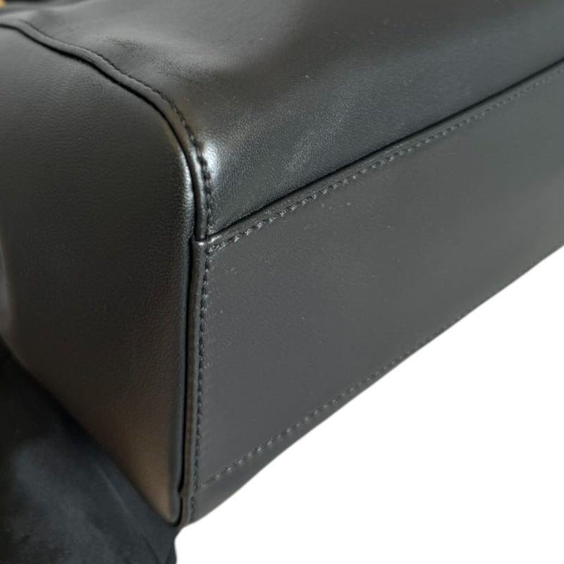 Peekaboo Iconic Satchel Mini Nappa Lambskin Black GHW