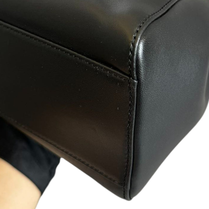 Peekaboo Iconic Satchel Mini Nappa Lambskin Black GHW