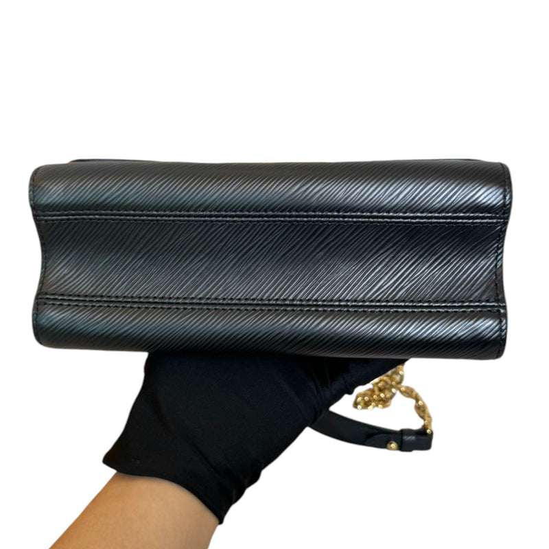 Twist PM Shoulder Epi Leather Black GHW