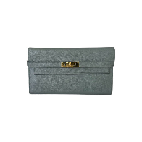 Evelyne III PM Taurillon Clemence Calfskin Green PHW