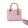 Lady Dior Mosaic of Mirrors Mini Calfskin Pink GHW