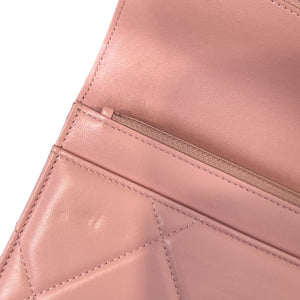 19 Wallet On Chain WOC Lambskin Light Pink MHW